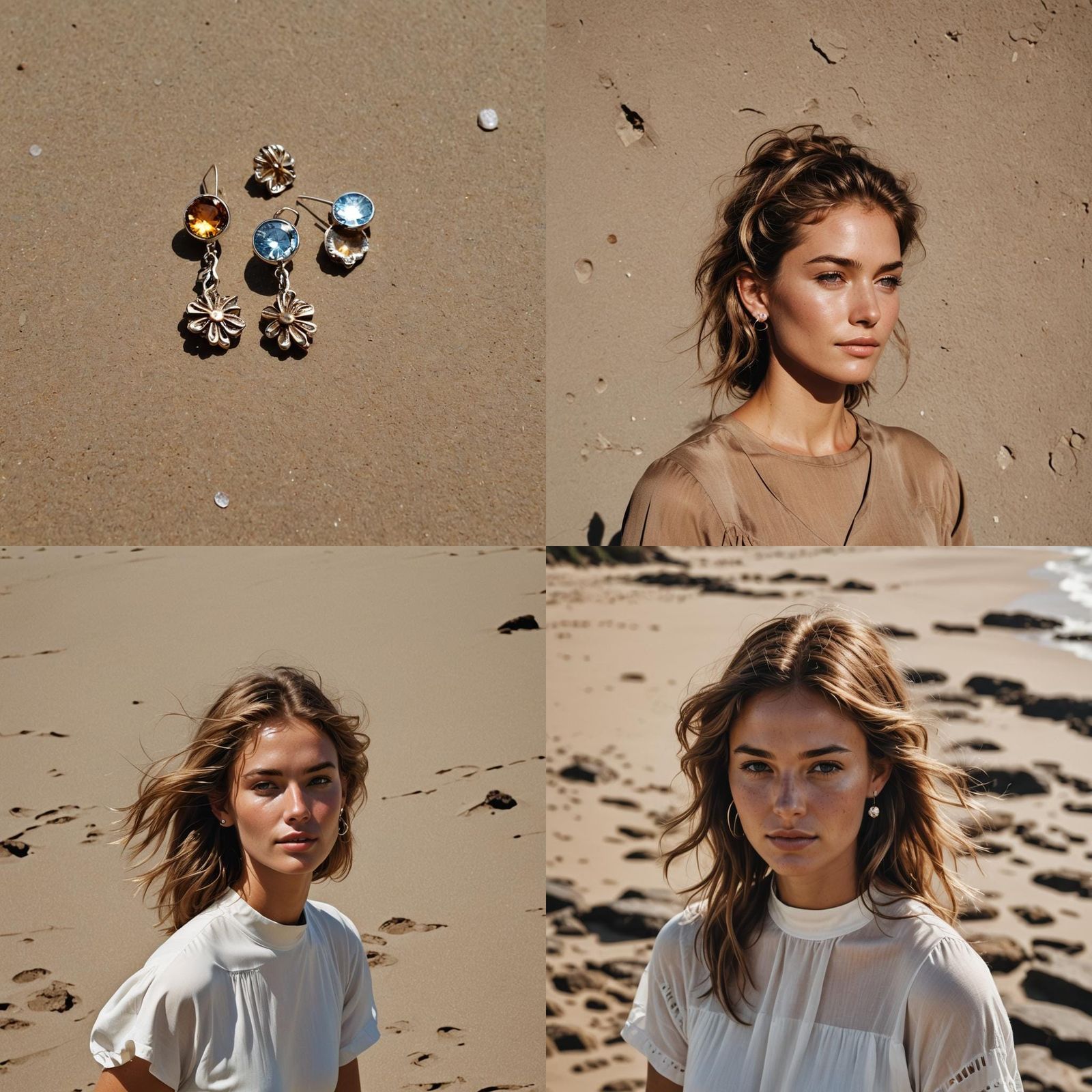 Radiant Australian Girl with Sun-Kissed Hair