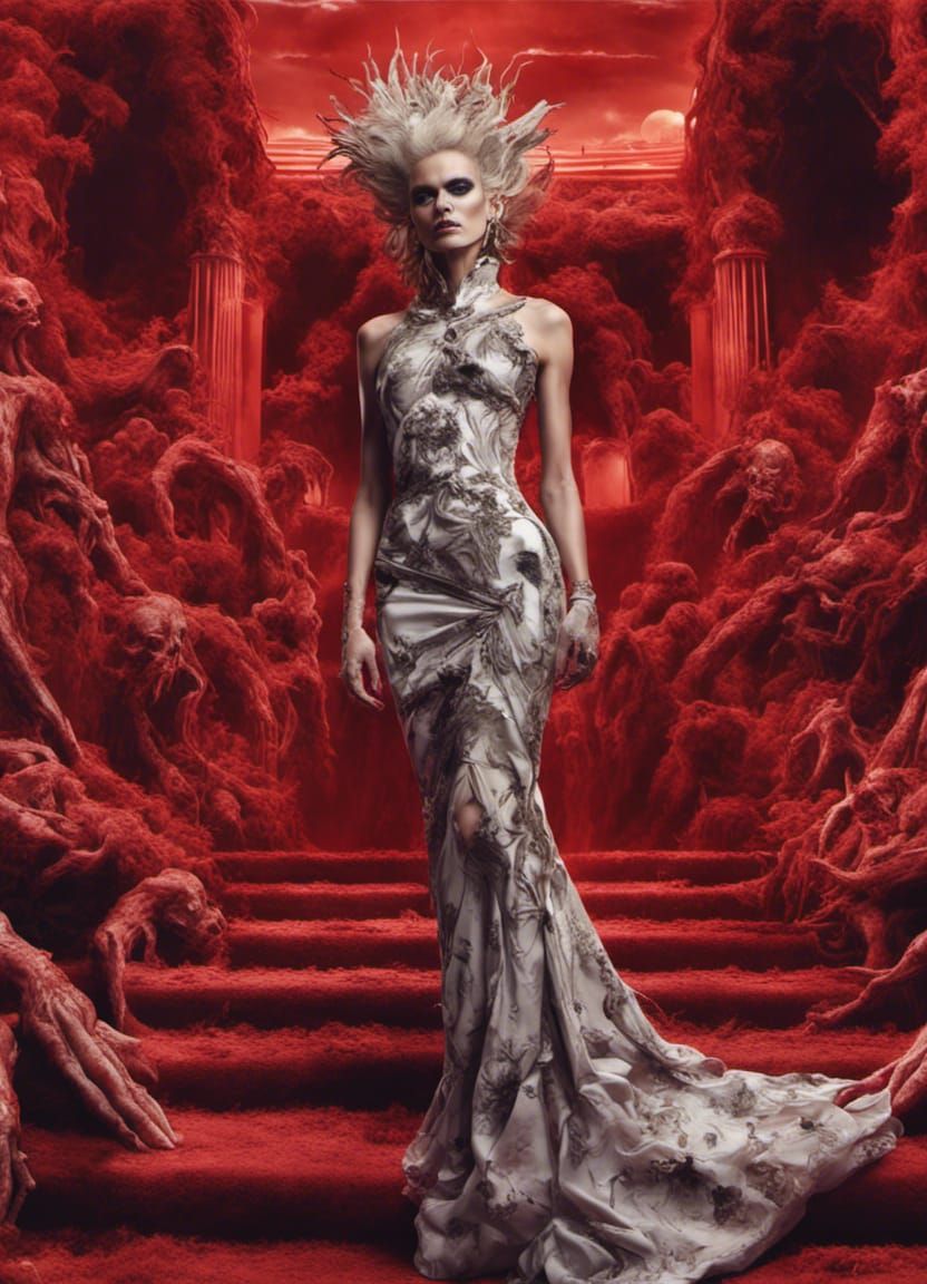 Fresh Zombie at the Met Gala