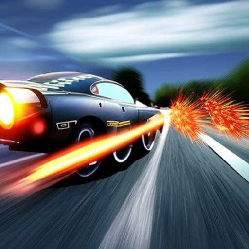 Speeding Bullet in Flight