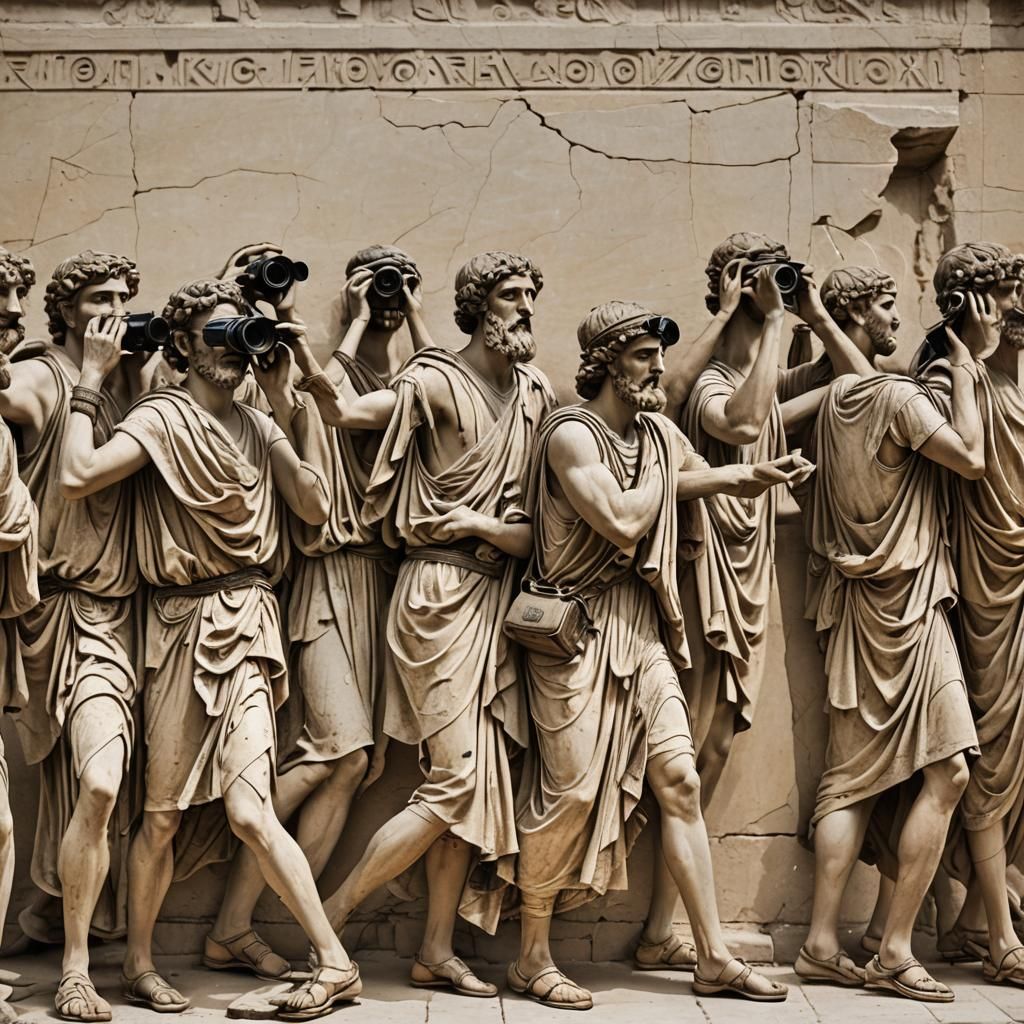 Paparazzi in Ancient Greece: A Classical Rendition