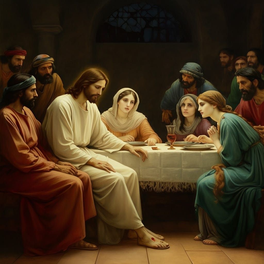 Six days before the Passover Jesus came to Bethany, the home...