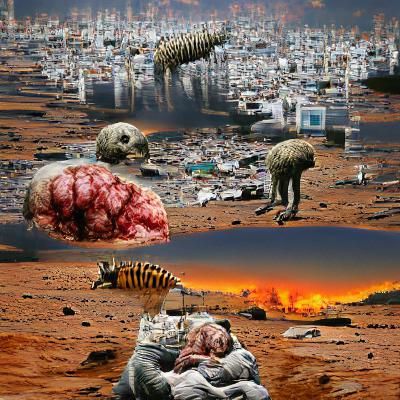 AI Image of Human Extinction