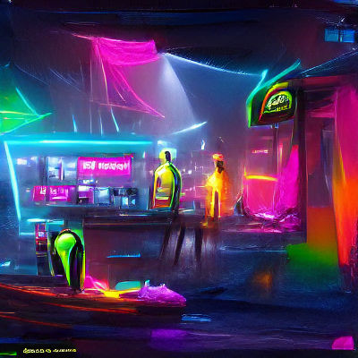 Nightscape Silhouette: Urban Solitude