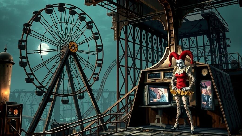 Villain's Lair: Abandoned Carnival Transformed