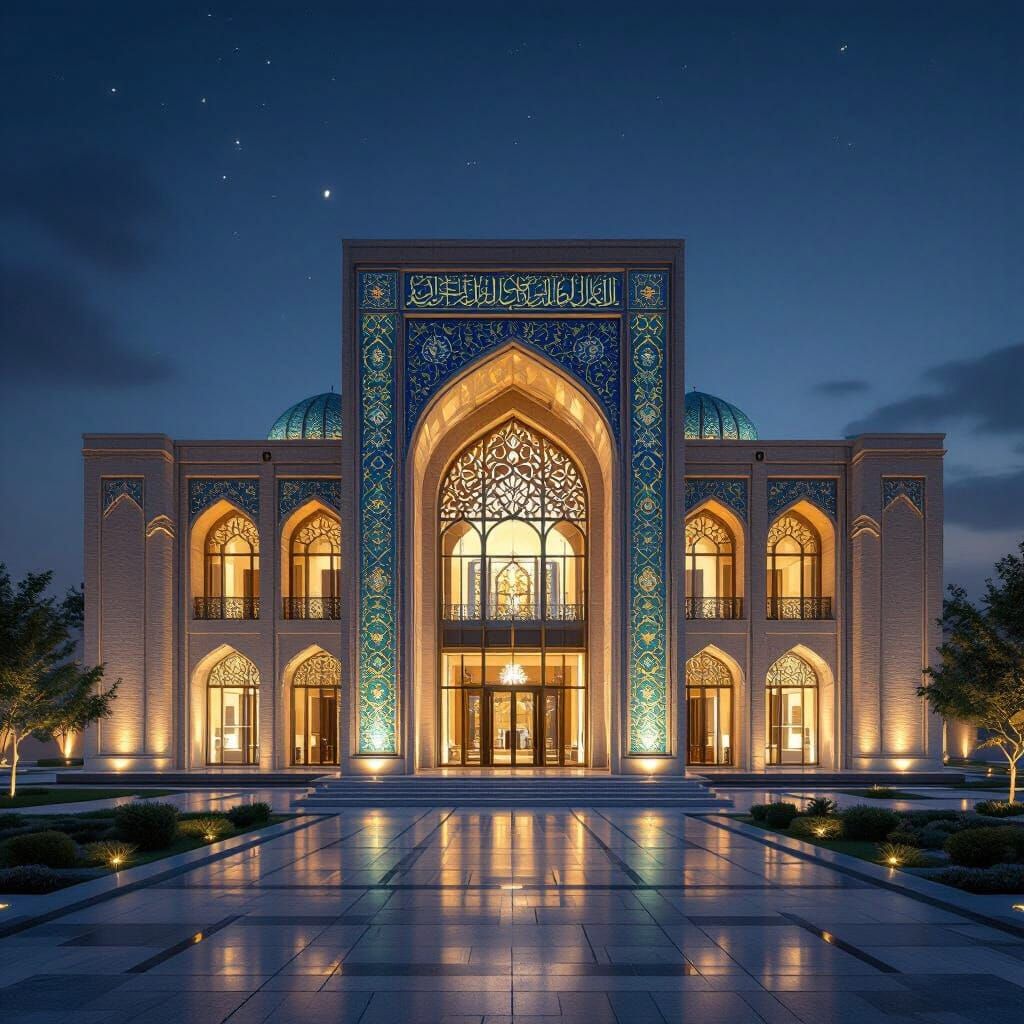 Library of Iranian History: Modern Architecture with Traditi...