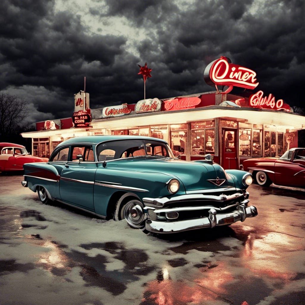 Storm at the Diner