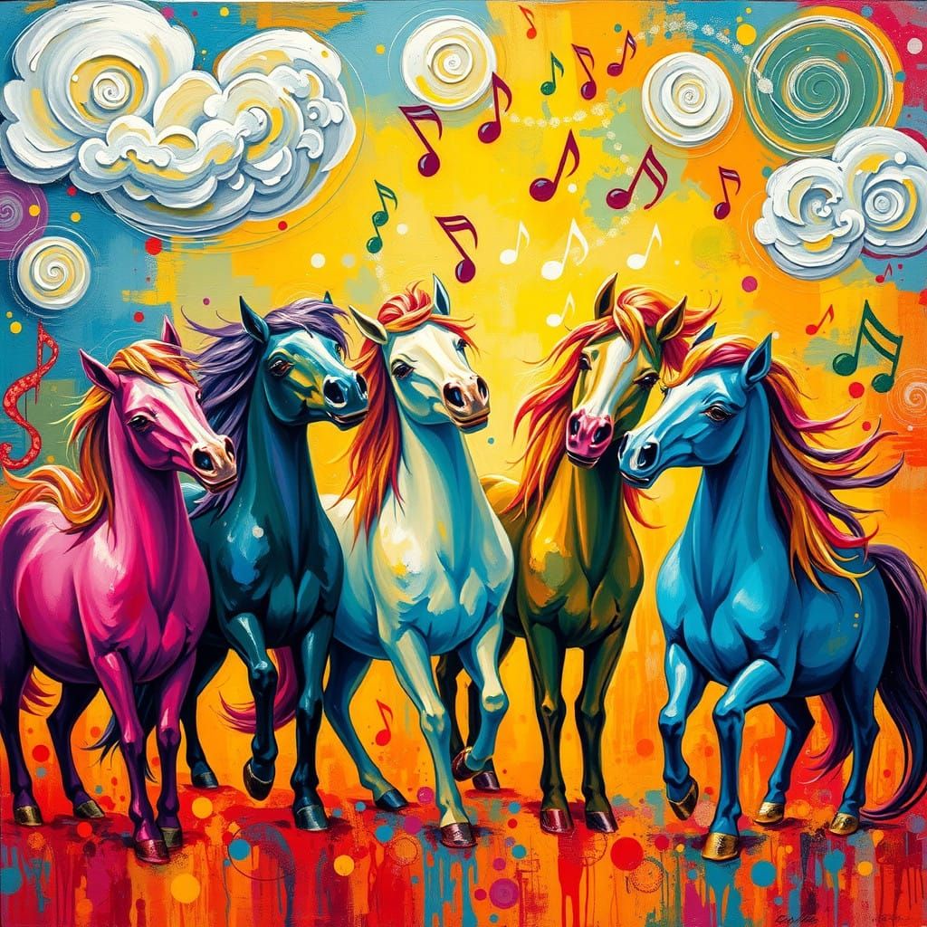 Why couldn’t the pony sing in the choir?