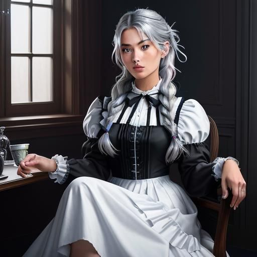 Grayfia Lucifuge in French Maid Uniform, Live Action