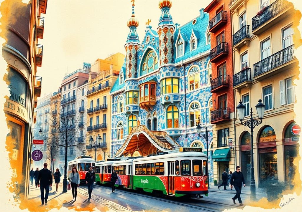 Dreamlike Casa Batlló in Barcelona, a Modernisme Masterpiece