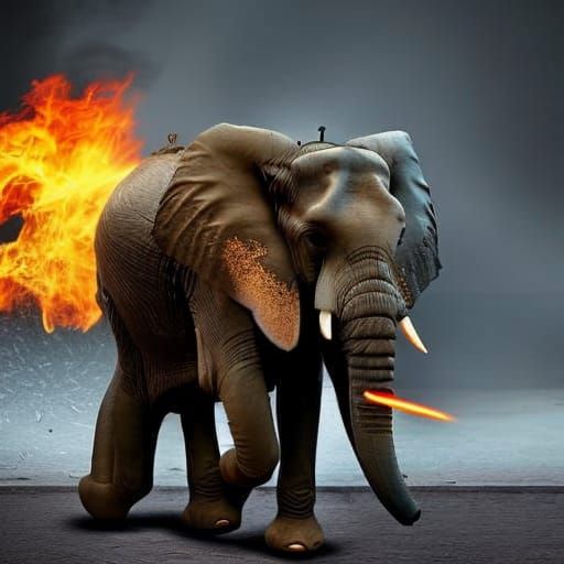 Christmas Tree Ablaze: A Striking Visual