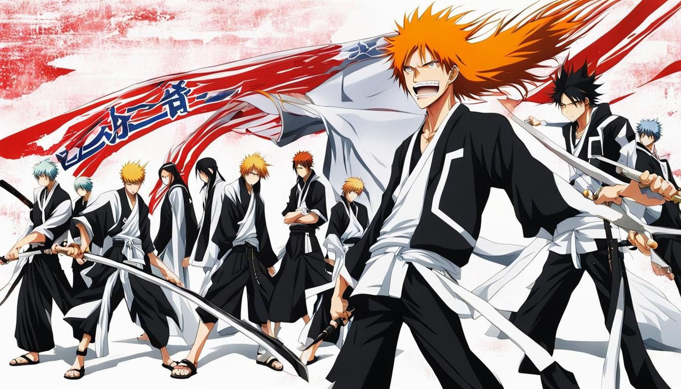 Bleach Anime Inspired Digital Art