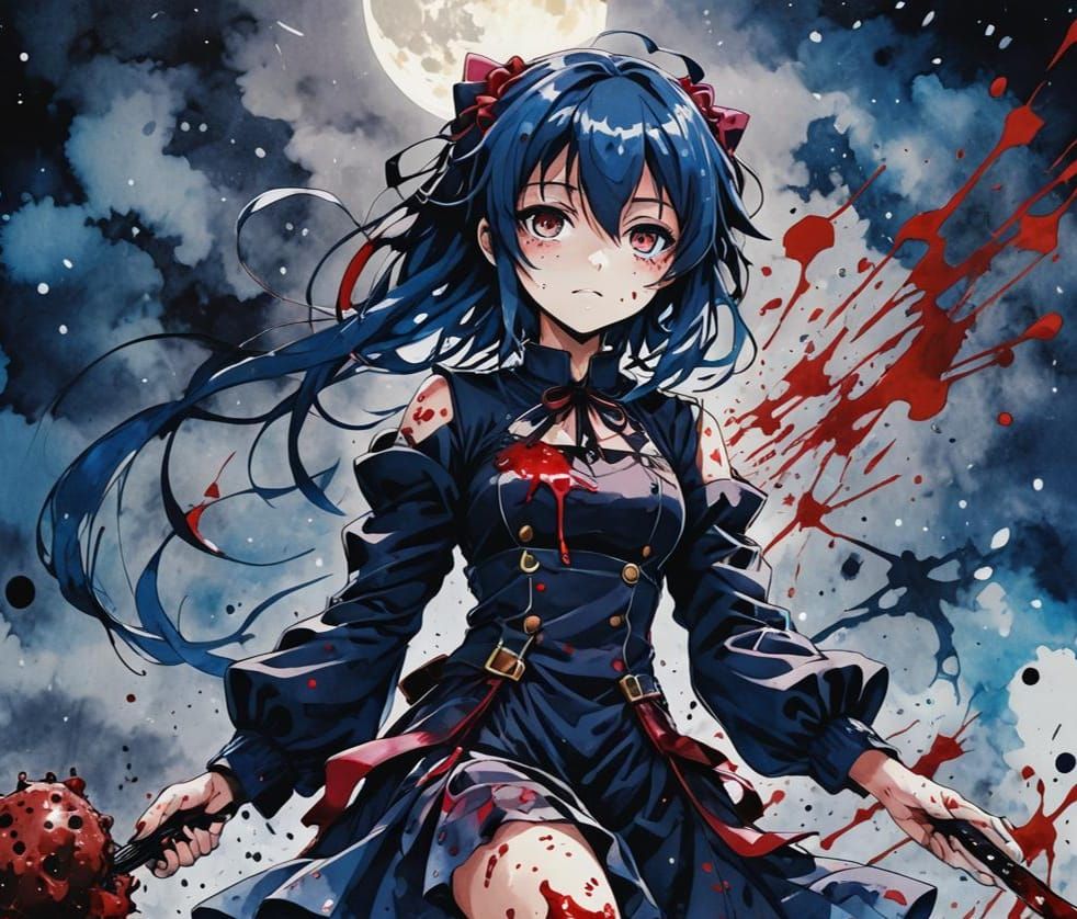 Yuno Gasai: Epic Pose with Plush