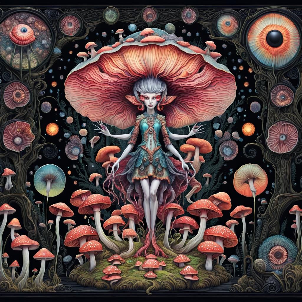 Fungi Girl 11998