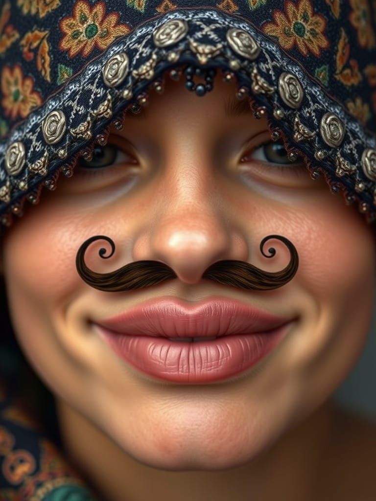 Our World-Weary Soutache Moustache Joins Us in Unibrow Etern...