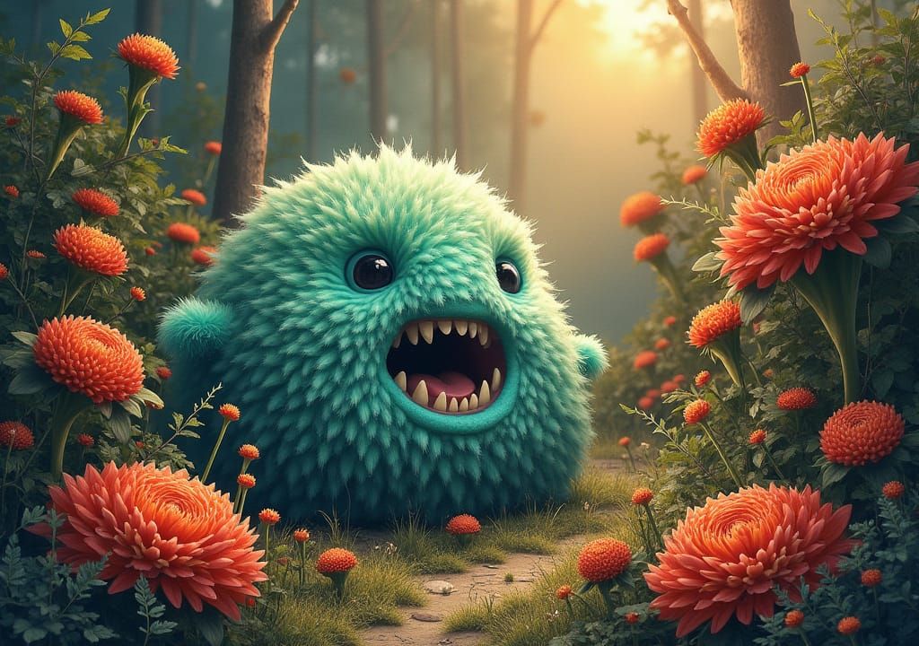 Asymmetrical Cacophony of Hybrid Fauna and Flora