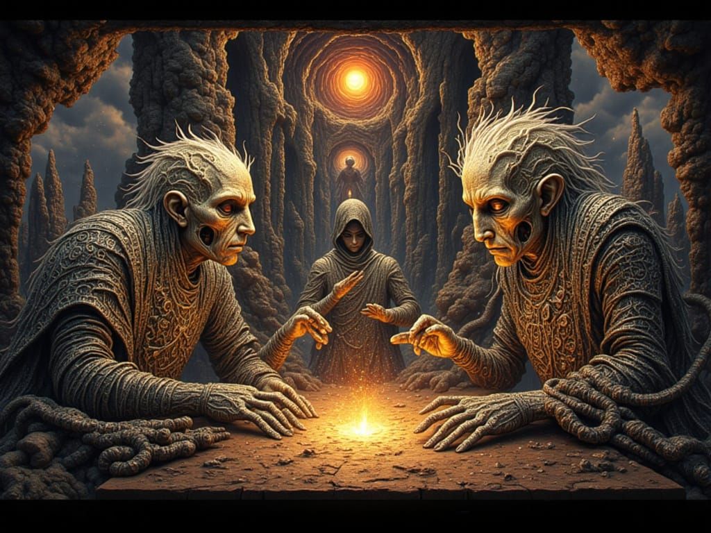 Zebra Punk Monster from Another World