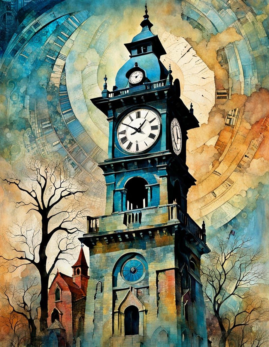 "The Old Clock Tower"