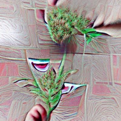 Generated Image of Weed