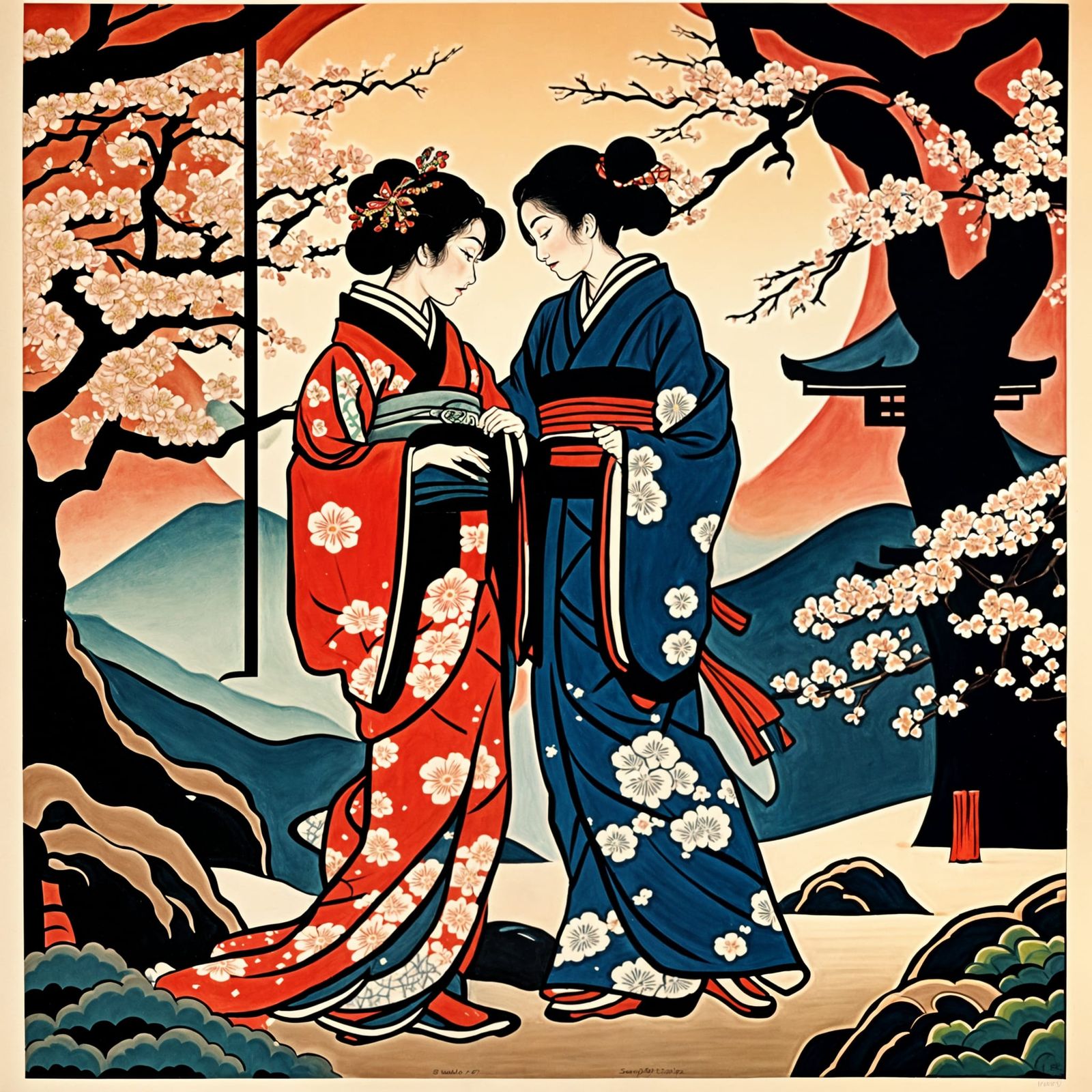 Traditional Dancers in Motion