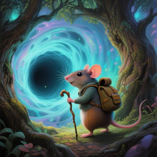 Shrew's Discovery: A Portal to Another Dimension