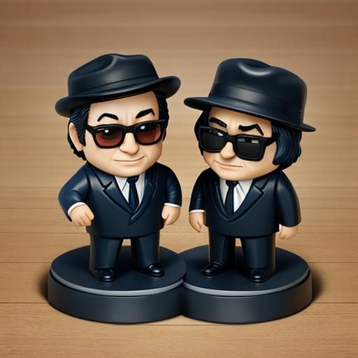 Blues Brothers Bobblehead Figurines