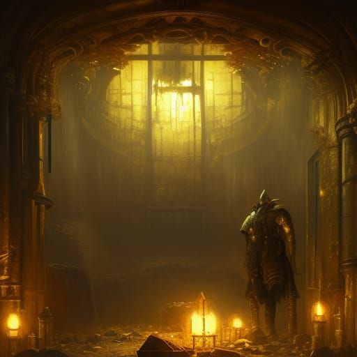 King and Gold: Dark Fantasy Concept Art