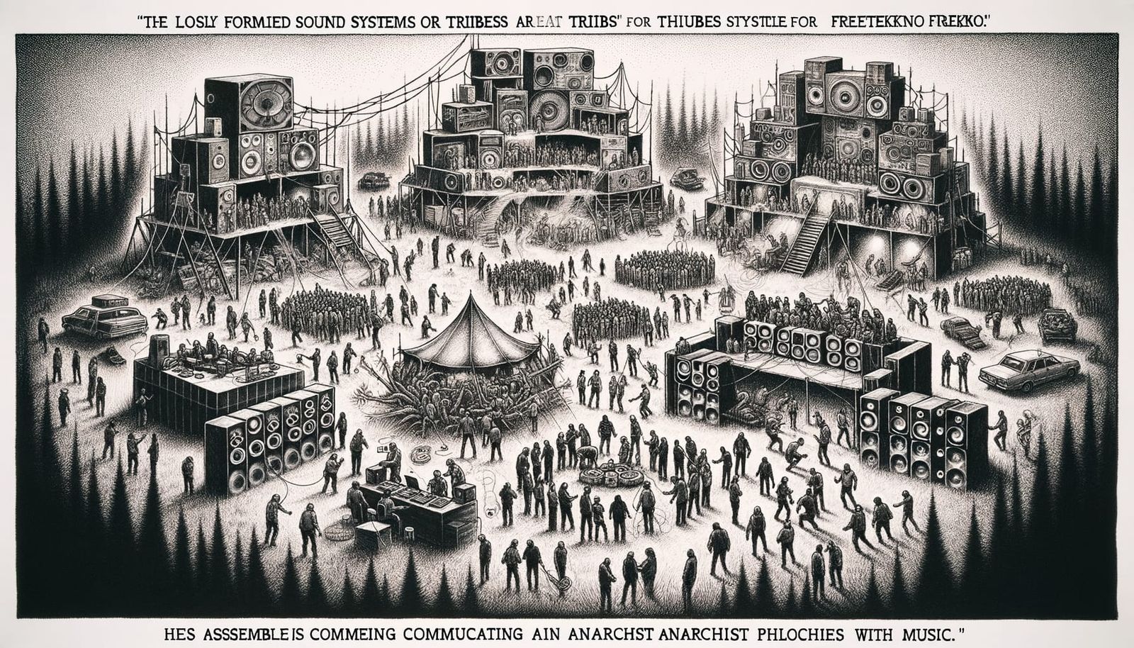 Freetekno Cultural Movement: Anarchist Sound System Gatherin...