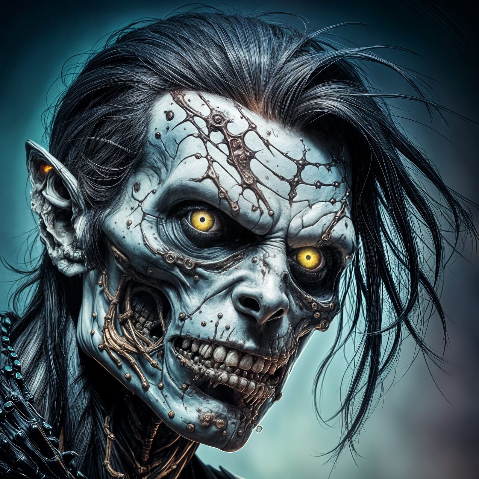 Digital Art Undead Zombie