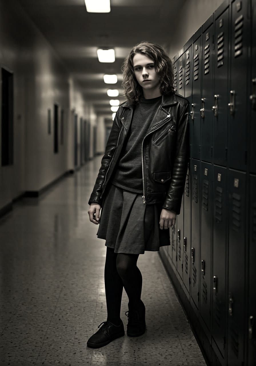 Teenage Rebellion in Film Noir Style