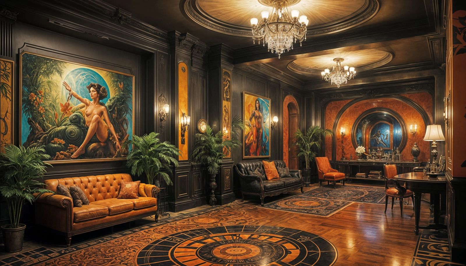 Underground Art Deco Oasis