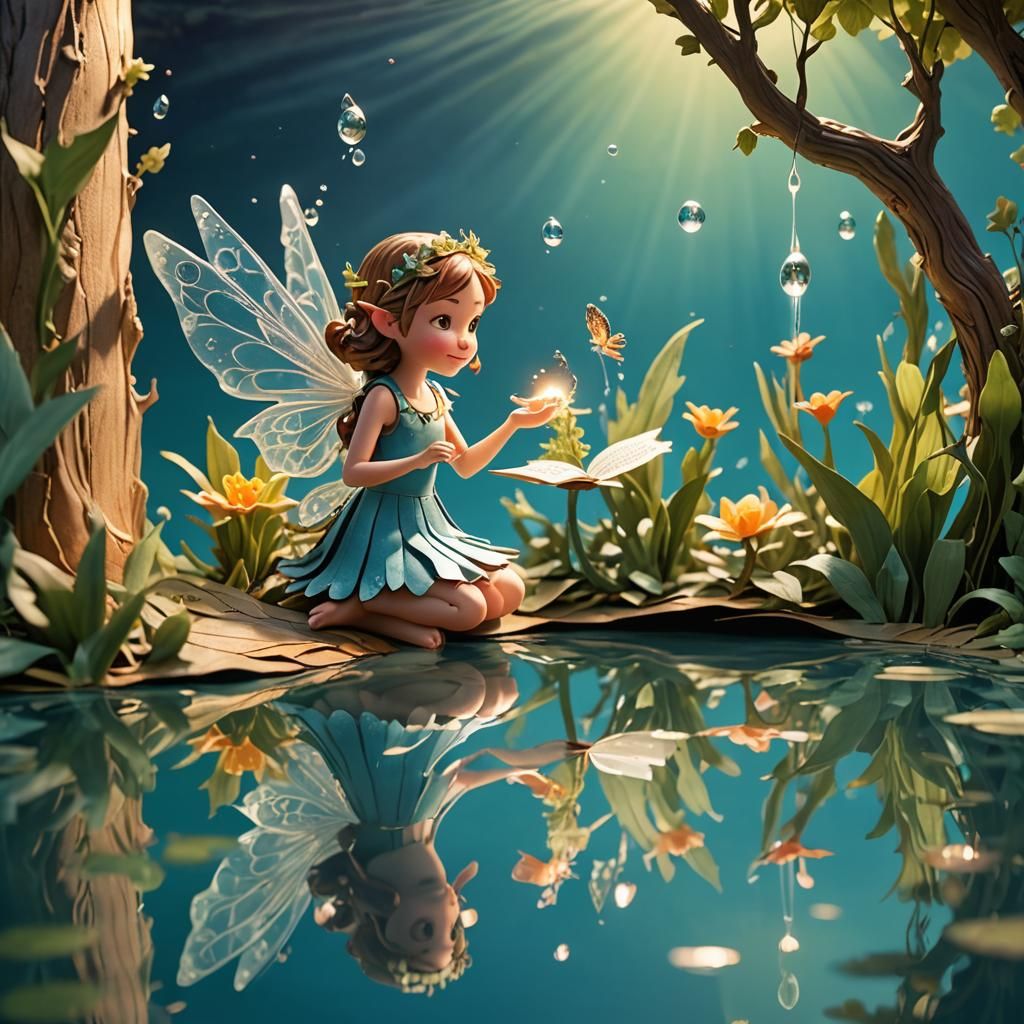 A cute fairy