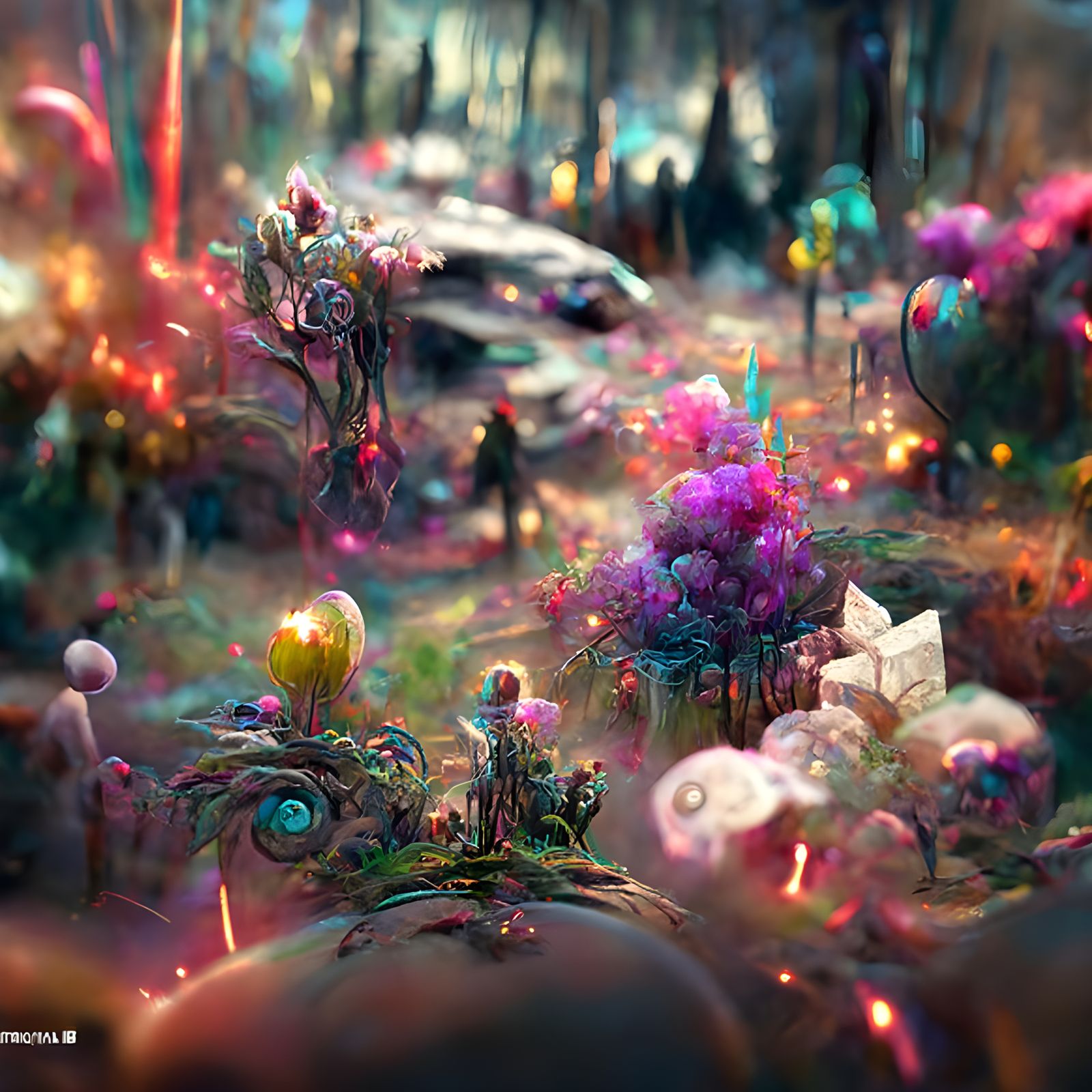 Exploding Flowers: Holographic Astral Illustration in Mixed ...