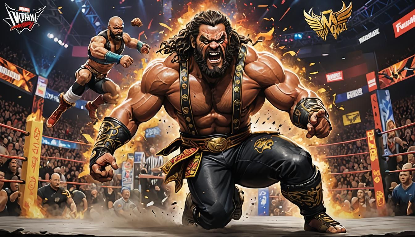 WrestleMania Fusion: Iconic Wrestlers Reimagined