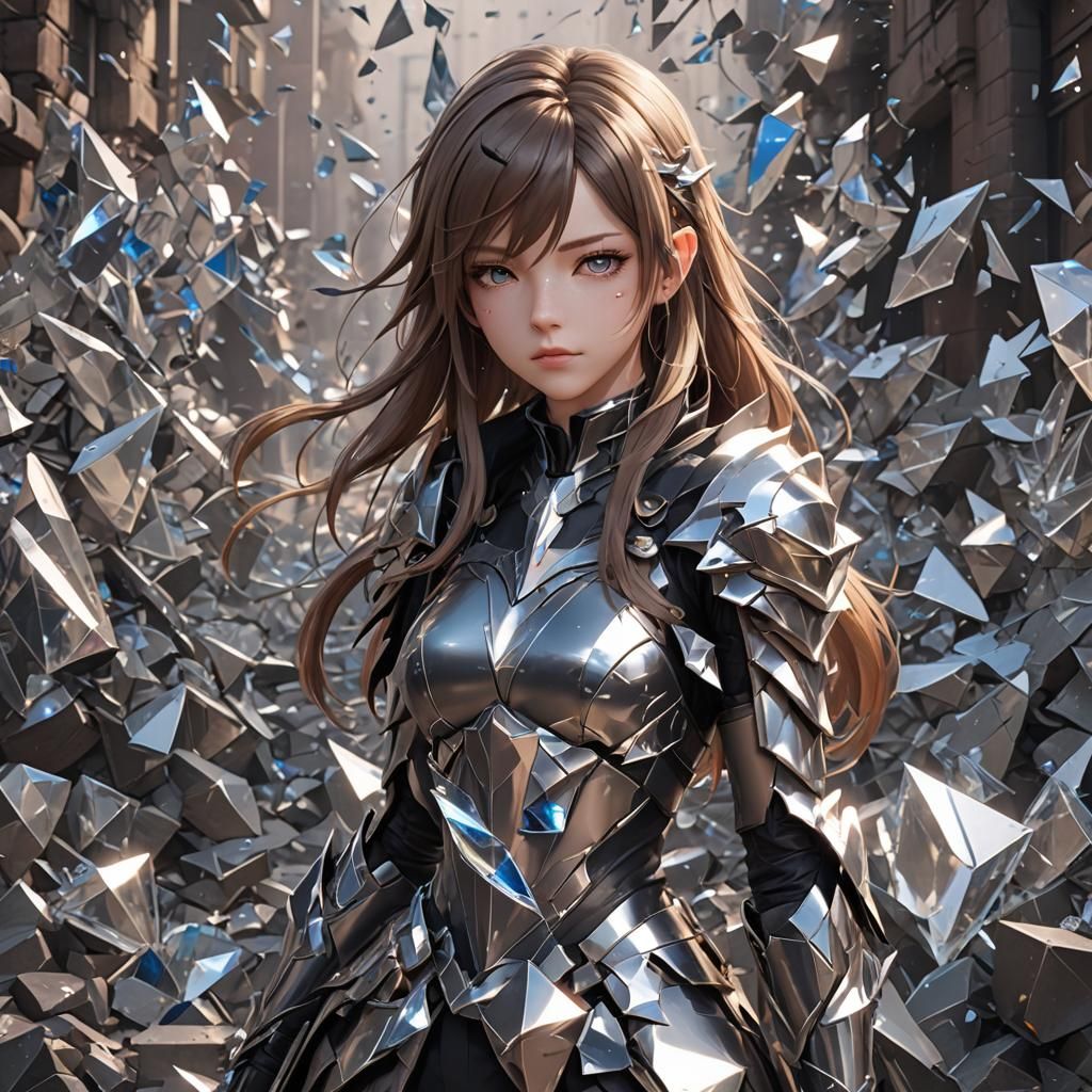 Detailed 3D Anime Art Inspired by Genshin Impact