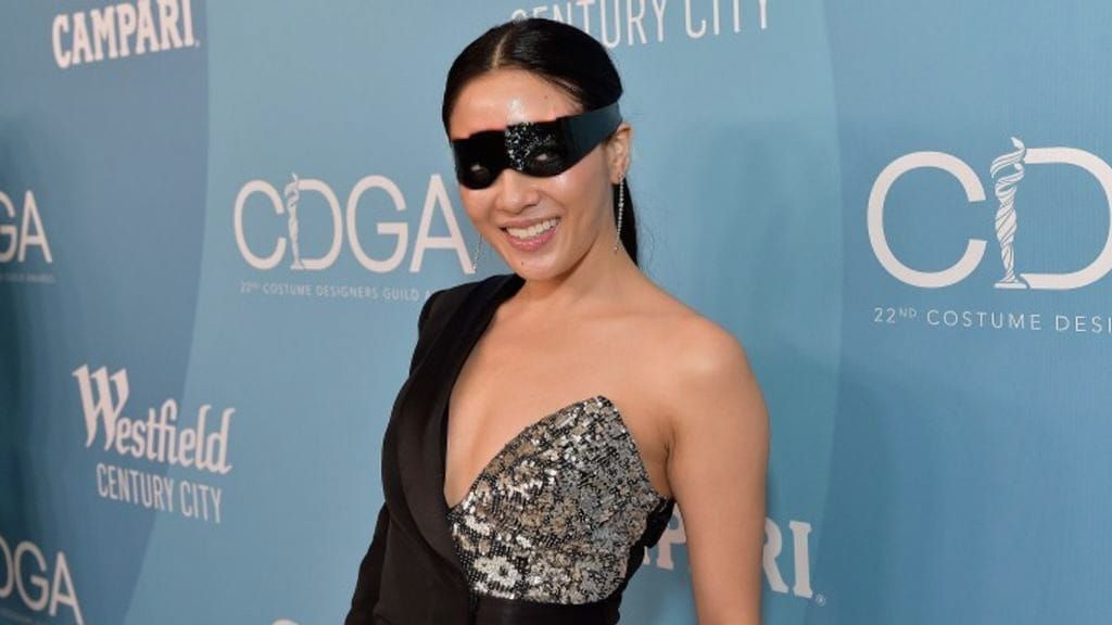 A Sleek Black Blindfold with a Hint of the Eye