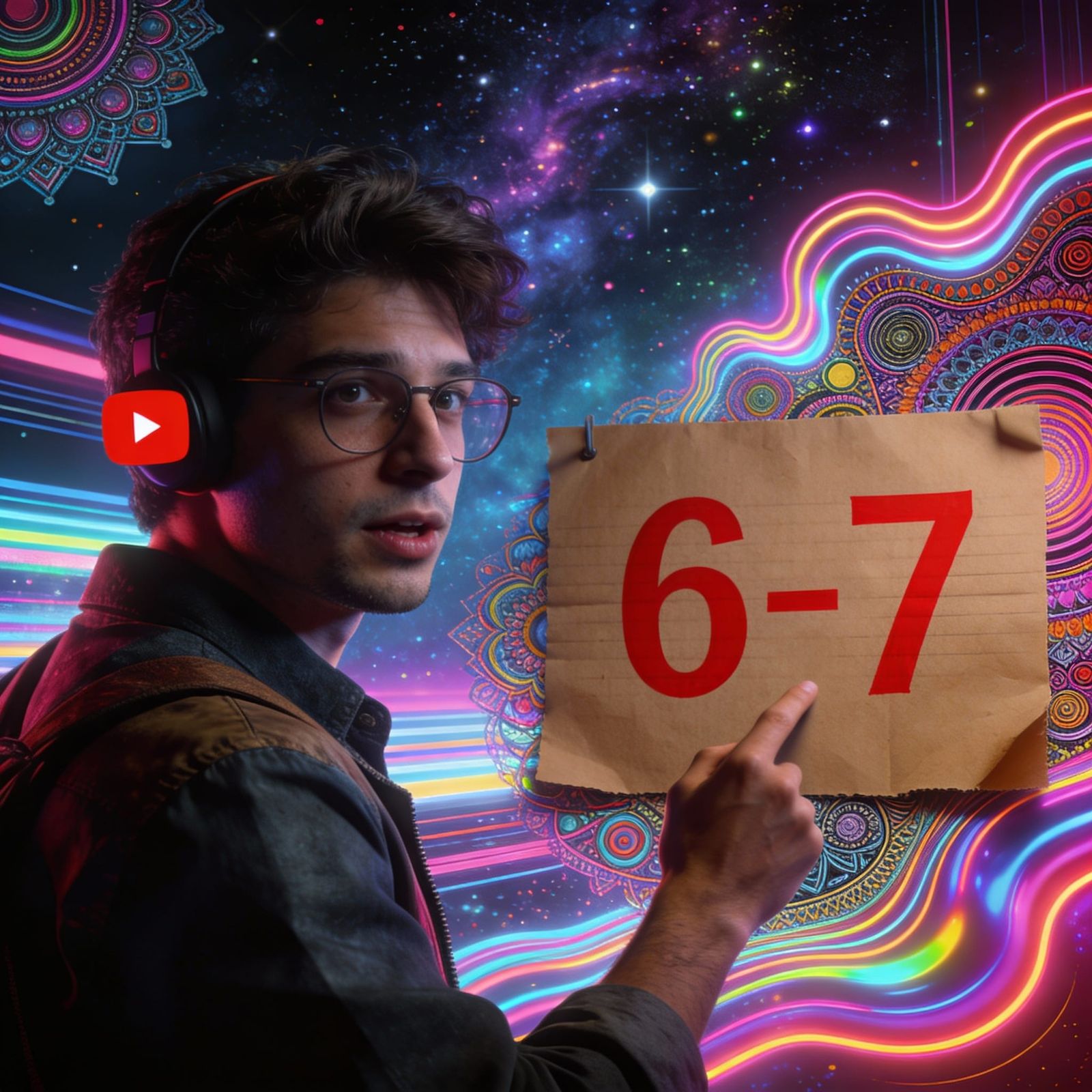 Fortunate Prime 6-7 Explained in Synthwave Neon Illustration