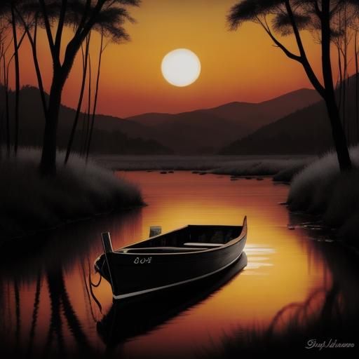 Simple Black and White Image