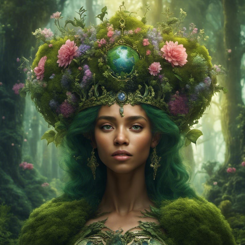Gaia Earth Princess in Magical Forest