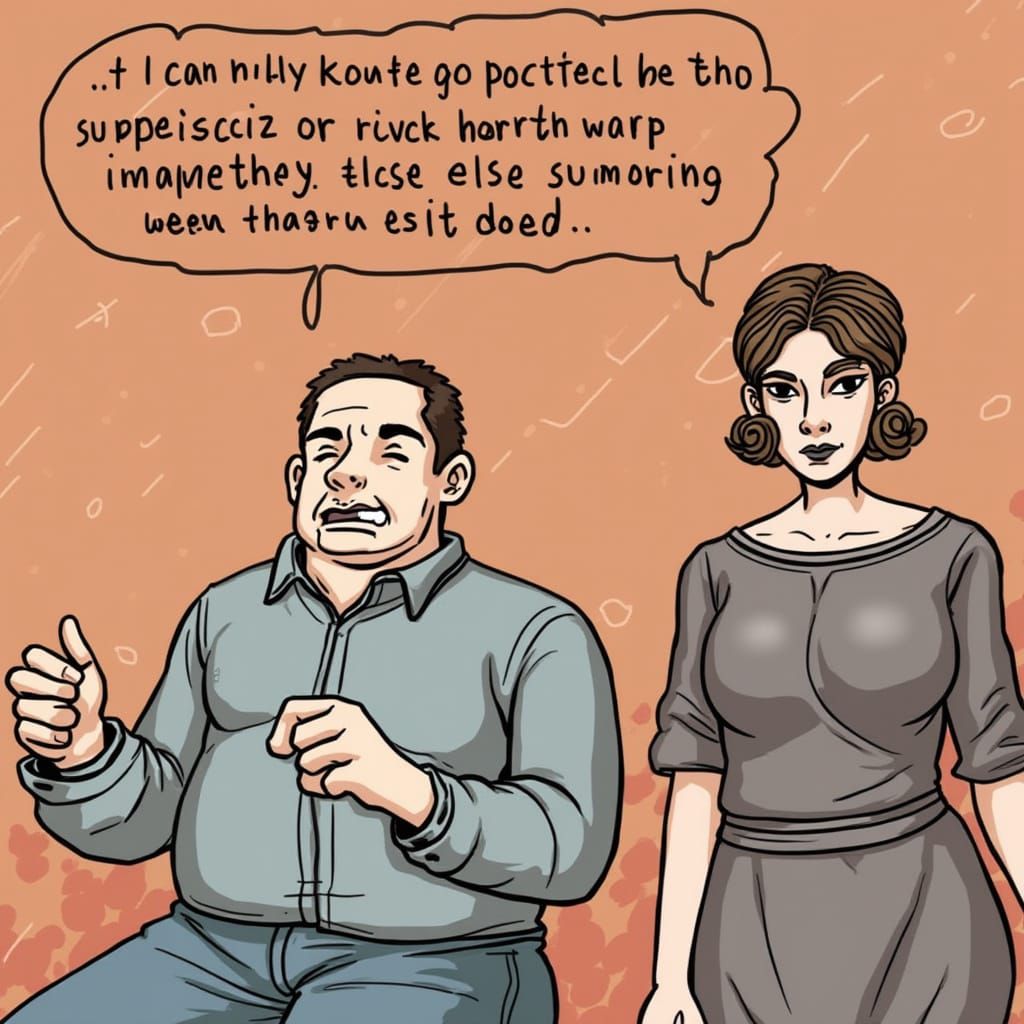 Sensual Beach Scene with a Tan Male Figure at High Noon