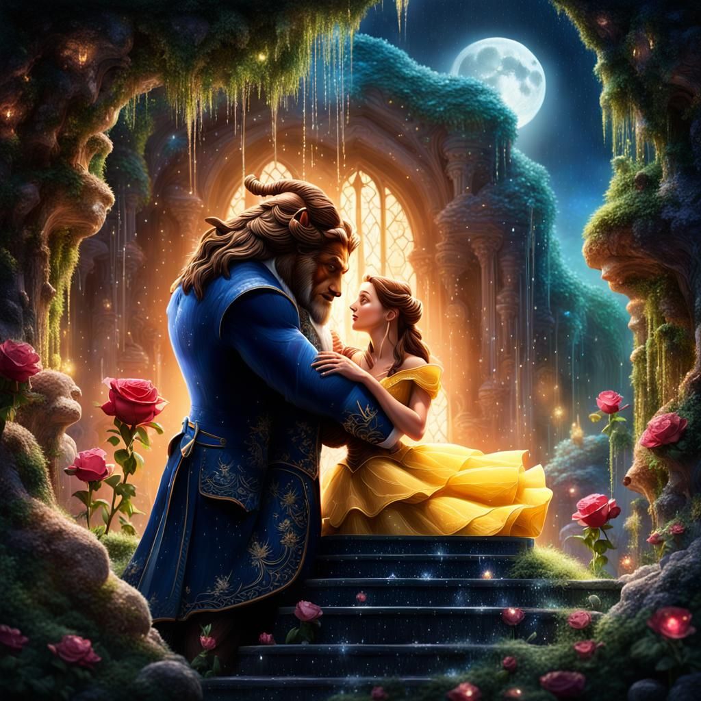 Beauty and the Beast in Crystal Grotto