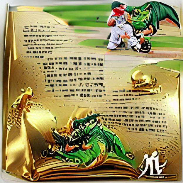 Dragon Chewing Gum Bubblegum Card Art