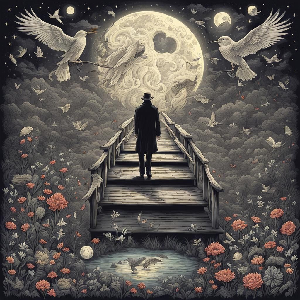 Magical Scene of Wonder and Enchantment