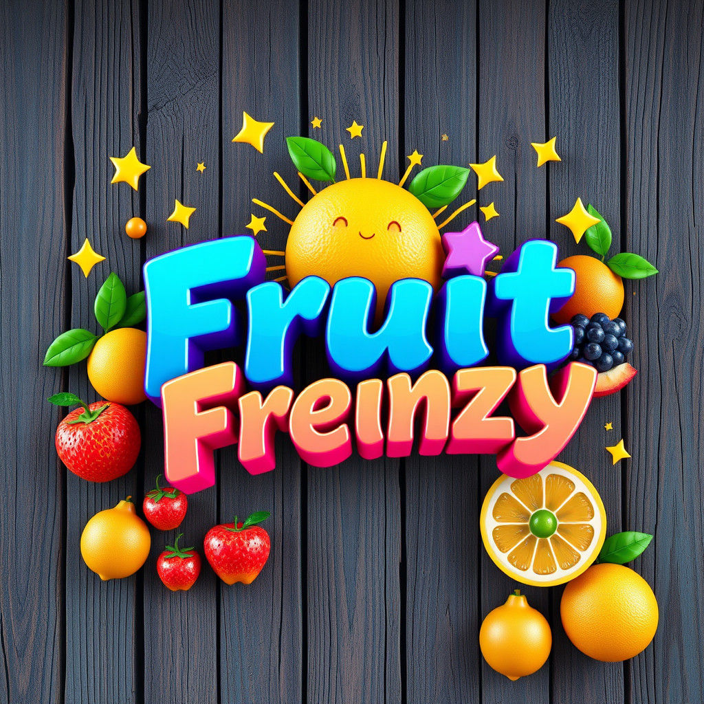 Fruit Frenzy Logo Design