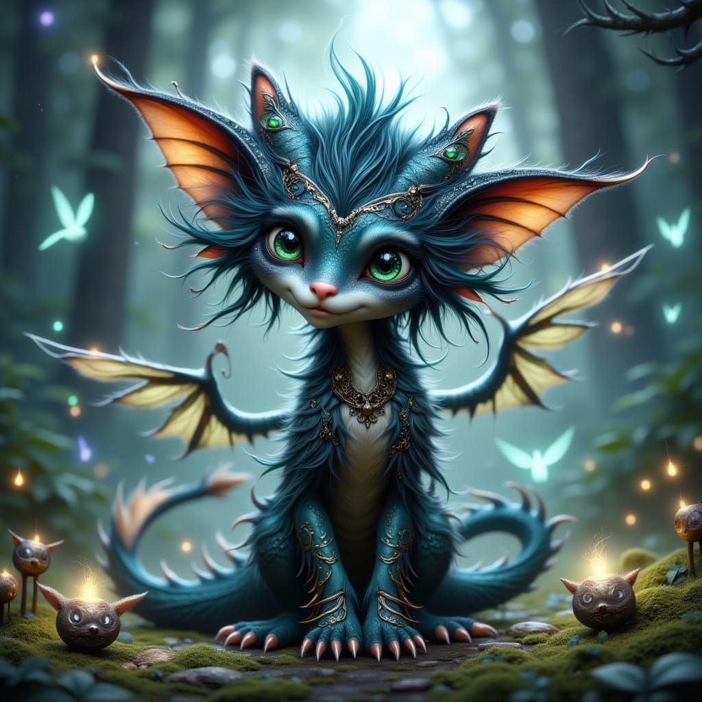 Mythical Beast of Whimsy and Wonder