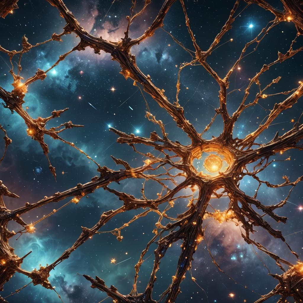 Detailed Fantasy Art of Constellation Gemini