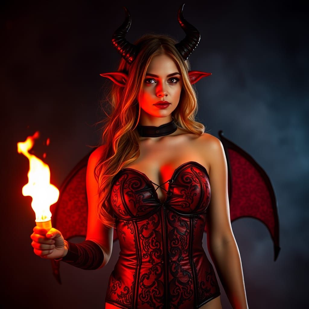 Devil Woman in Fire
