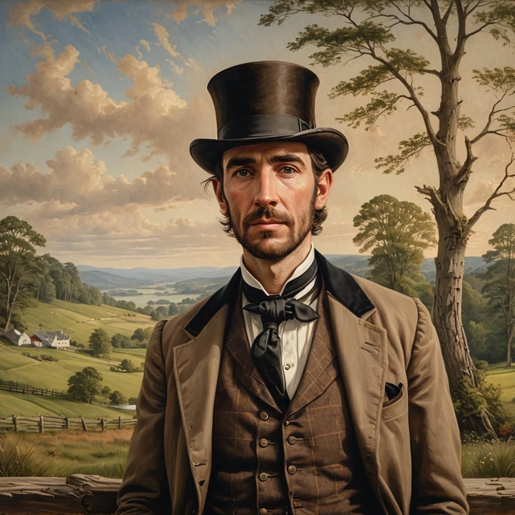 19th Century Portrait of a Scottish American Man