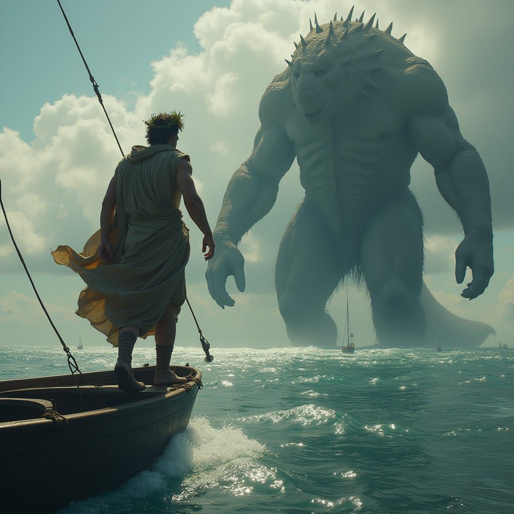 Greek Explorer Discovers Giant Footprints on Mysterious Isla...