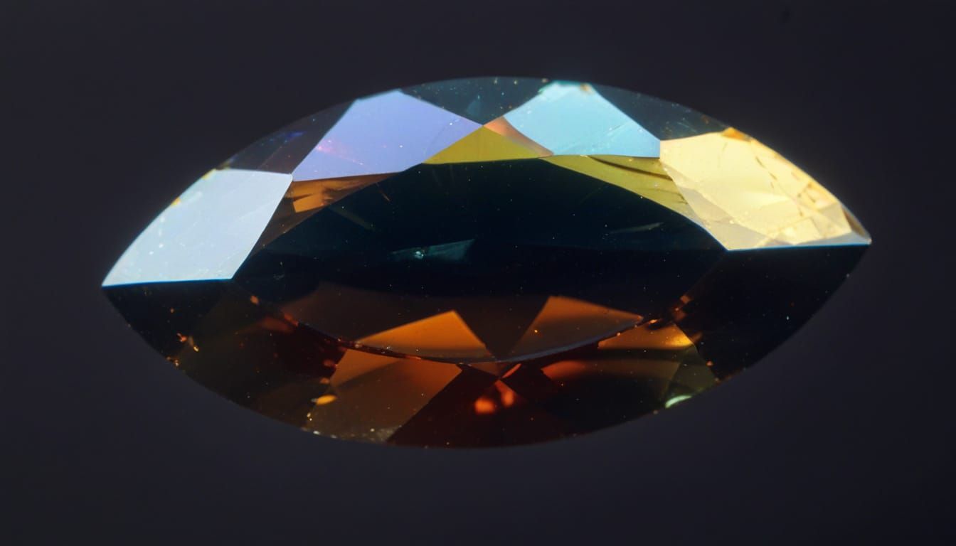 Dichroist Tourmaline Gemstone Product Photo