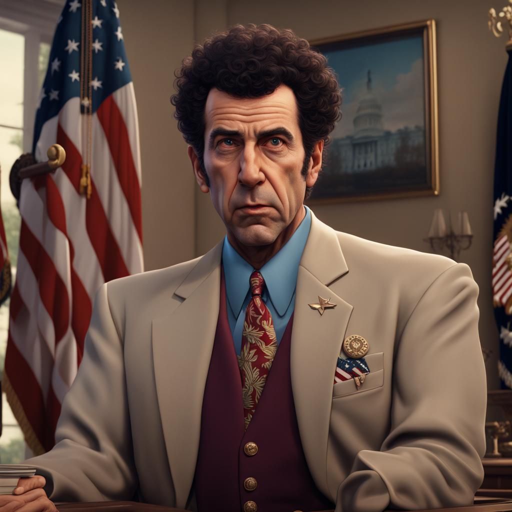 Kramer as President: Fantasy Concept Art